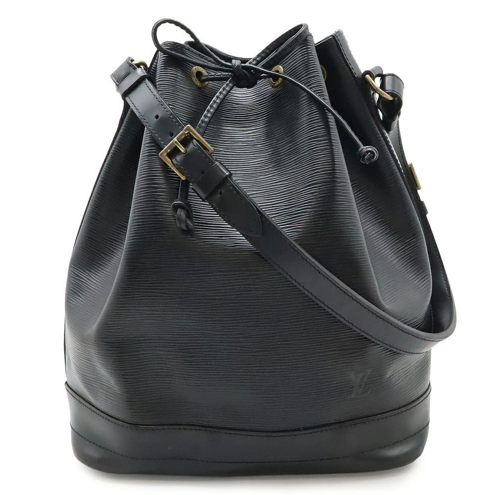 LOUIS VUITTON Epi Noe Shoulder Bag Hobo Drawstring Noir Black